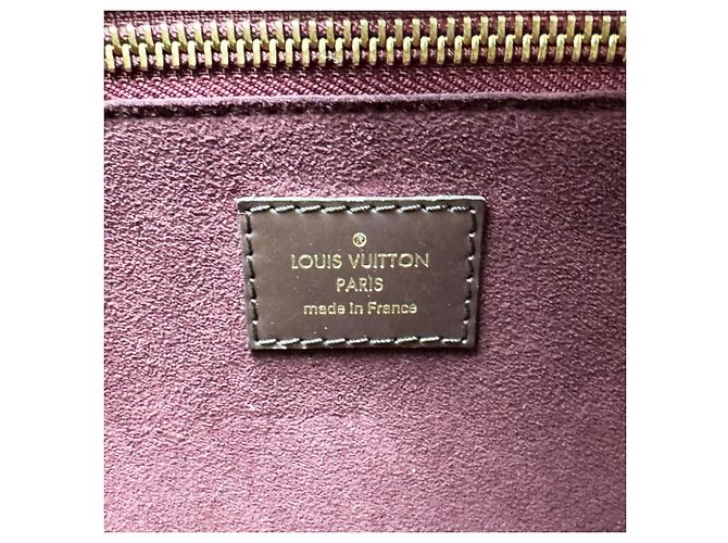 Bolsa de mão Louis Vuitton Brompton Damier Canvas Marrom Damier ebene - vista 14