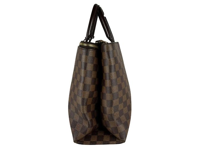 Bolsa de mão Louis Vuitton Brompton Damier Canvas Marrom Damier ebene - vista 2