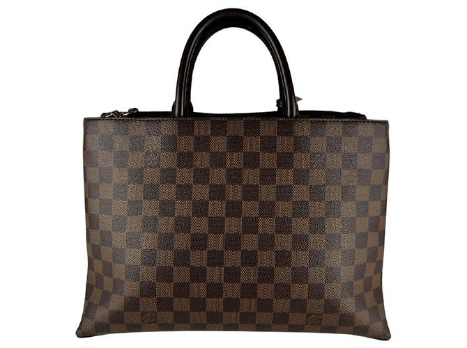 Bolsa de mão Louis Vuitton Brompton Damier Canvas Marrom Damier ebene - vista 3