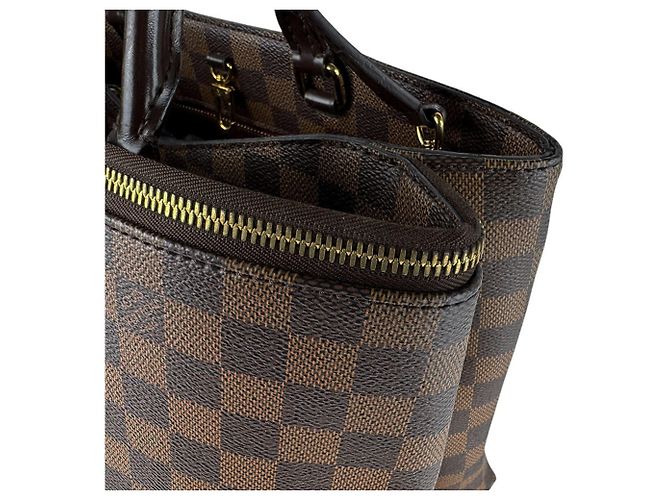 Bolsa de mão Louis Vuitton Brompton Damier Canvas Marrom Damier ebene - vista 6
