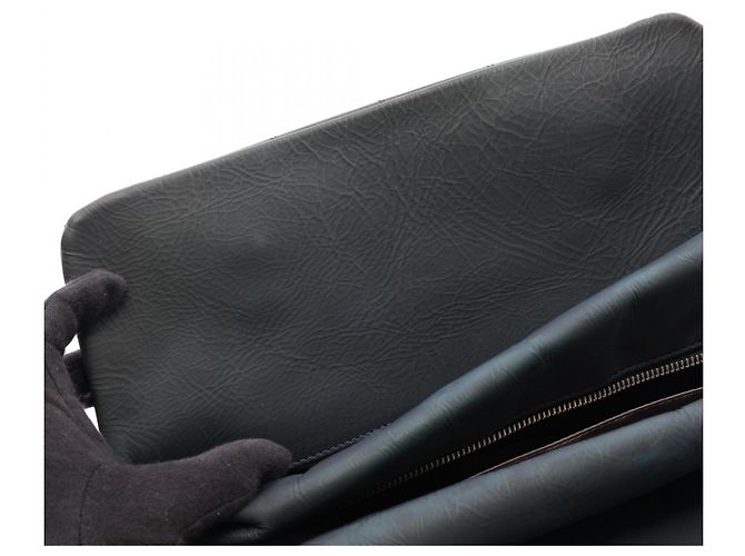 Borsa Tote Chanel Matelassé in pelle nera Nero - vista 11