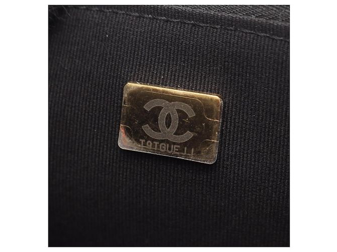 Chanel Matelassé Vanity Schultertasche Schwarz - Ansicht 5