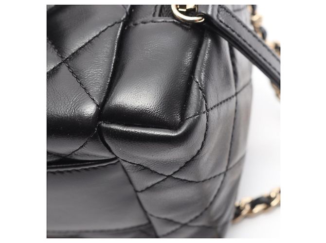 Chanel Matelassé Vanity Schultertasche Schwarz - Ansicht 8