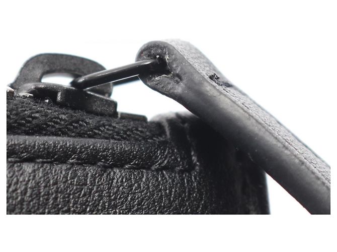 Monedero de piel Matelassé Chanel Negro - vista 8