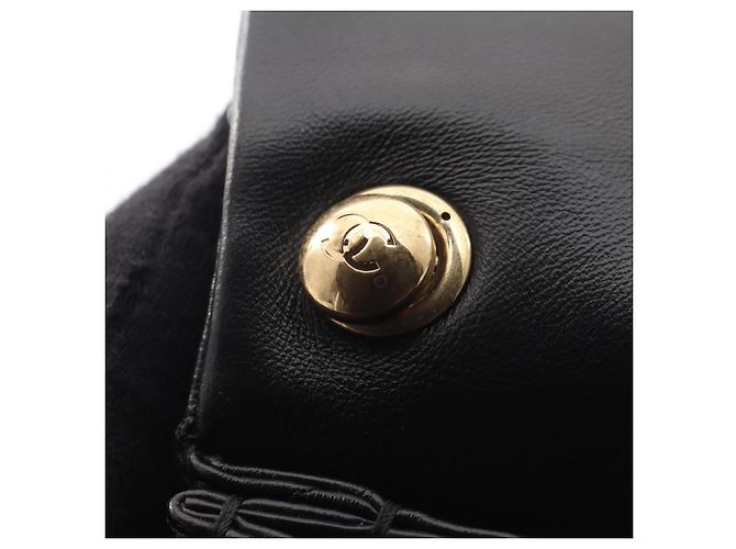 Bolso de hombro 2-Way Chanel Mini Matelassé Negro - vista 13