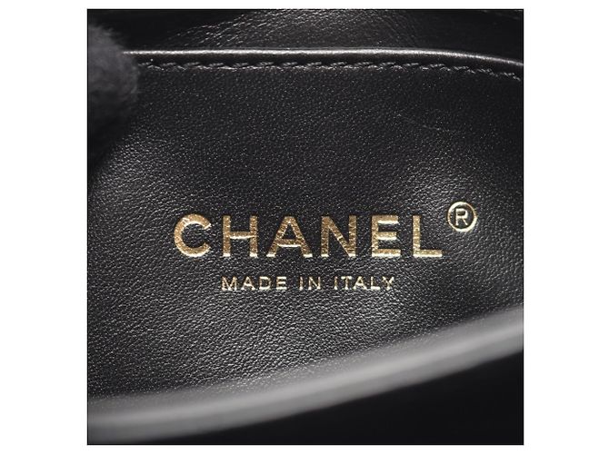 Bolso de hombro 2-Way Chanel Mini Matelassé Negro - vista 4