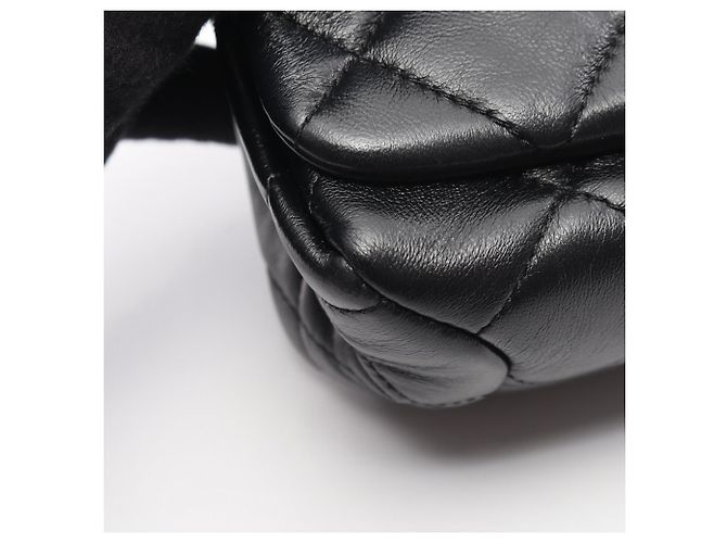 Bolso de hombro 2-Way Chanel Mini Matelassé Negro - vista 7