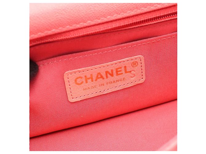Bolsa de Ombro Chanel Matelassé Rosa Bege - vista 4