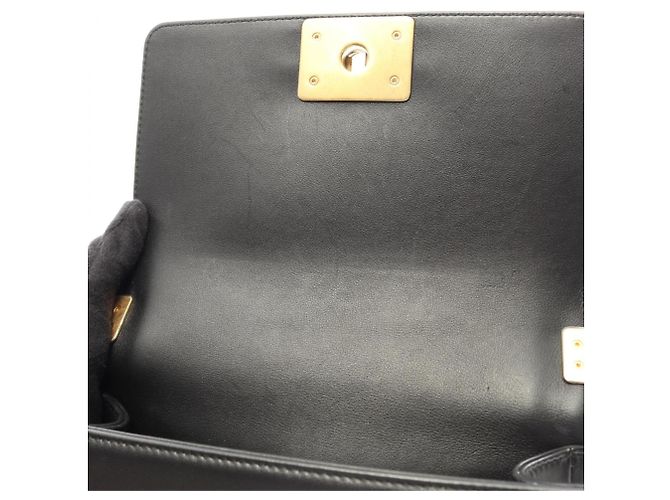 Bolso de hombro Chanel Boy Small Negro - vista 7
