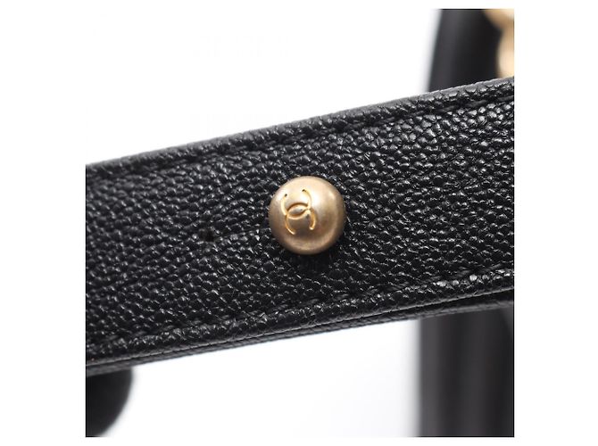 Bolso de hombro Chanel Boy Small Negro - vista 11