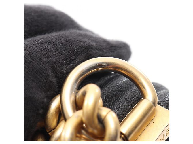 Bolso de hombro Chanel Boy Small Negro - vista 12