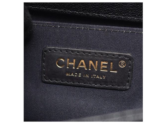 Bolso de hombro Chanel Boy Small Negro - vista 4