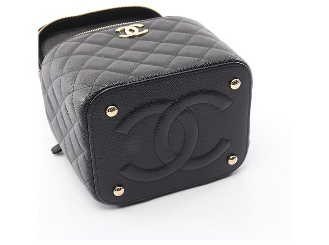 Chanel Matelassé 2-Way Schultertasche Schwarz - Ansicht 10