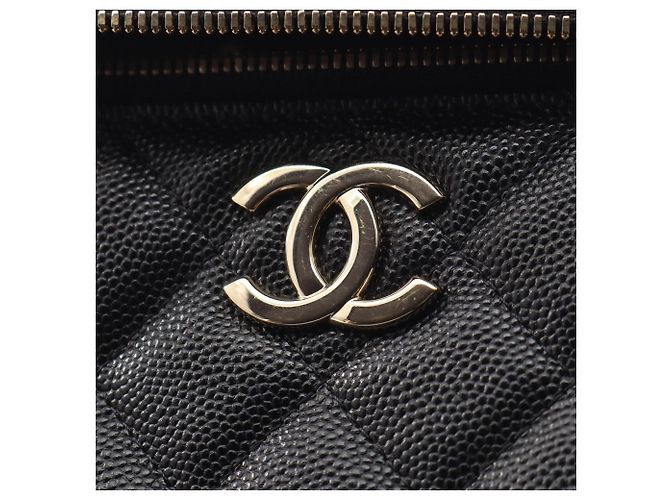 Chanel Matelassé 2-Way Schultertasche Schwarz - Ansicht 12