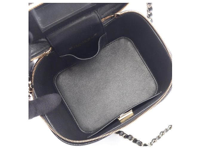 Chanel Matelassé 2-Way Schultertasche Schwarz - Ansicht 3