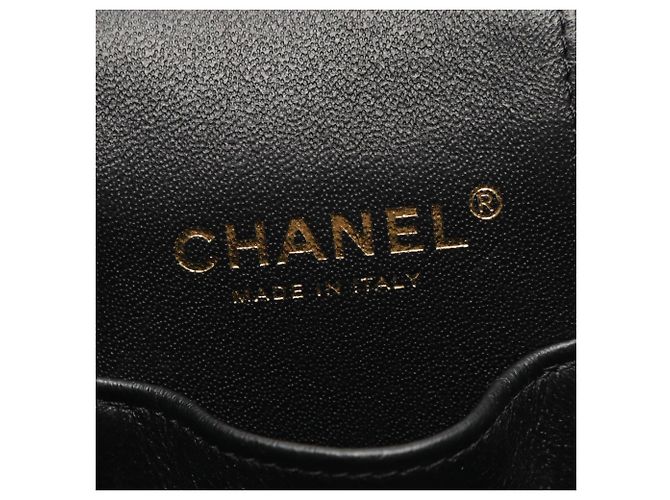 Chanel Matelassé 2-Way Schultertasche Schwarz - Ansicht 4