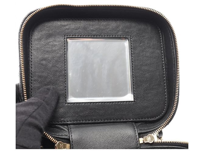 Chanel Matelassé 2-Way Schultertasche Schwarz - Ansicht 6