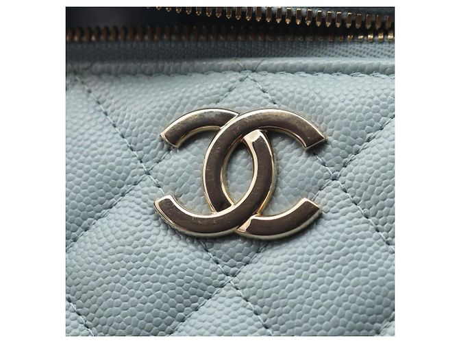 Bolso Chanel Matelassé Blue Azul - vista 10