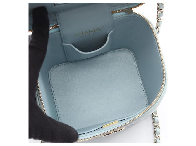 Bolso Chanel Matelassé Blue Azul - vista 3