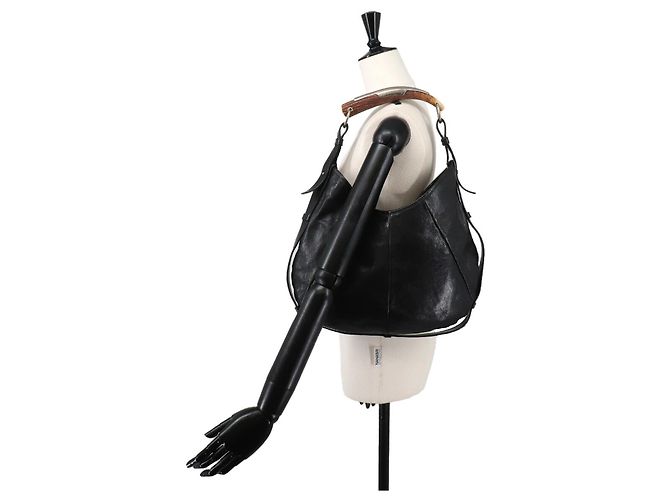 Borsa Yves Saint Laurent Mombasa Nero - vista 10