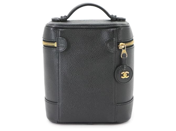 Bolsa Vanity Chanel Preta Preto - vista 3