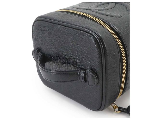 Bolsa Vanity Chanel Preta Preto - vista 6