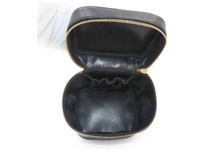 Bolsa Vanity Chanel Preta Preto - vista 7