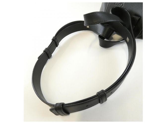 Loewe Hammock Small 387 30 S35 Schultertasche Schwarz - Ansicht 7