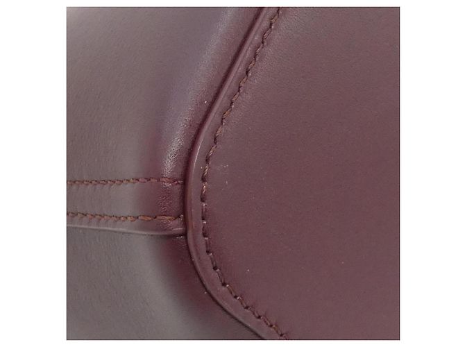 Loewe Pebble Bucket Handtasche Mini Bordeaux - Ansicht 3