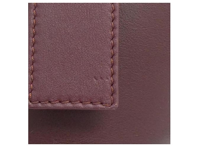 Loewe Pebble Bucket Handtasche Mini Bordeaux - Ansicht 5