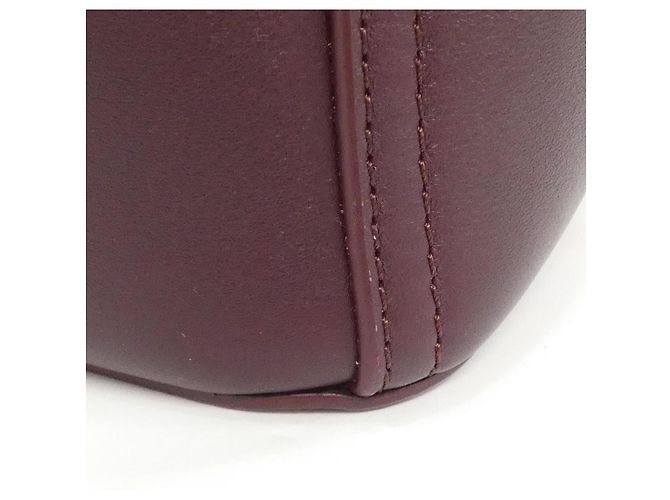 Loewe Pebble Bucket Handtasche Mini Bordeaux - Ansicht 7