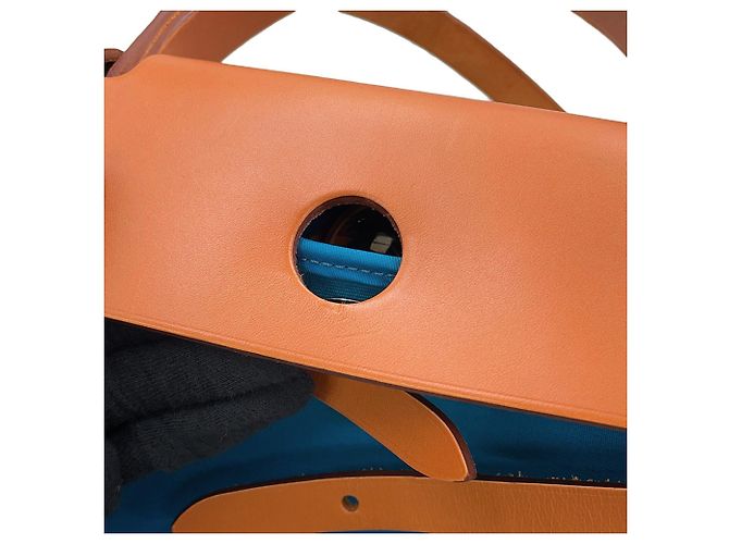 Hermès Borsa Hermes Herbag Zip PM Rosso - vista 11