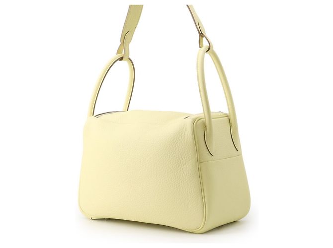 Hermès Bolsa Hermes Lindy 26 em Cream Cru - vista 2
