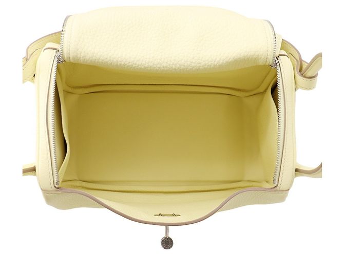 Hermès Bolsa Hermes Lindy 26 em Cream Cru - vista 5