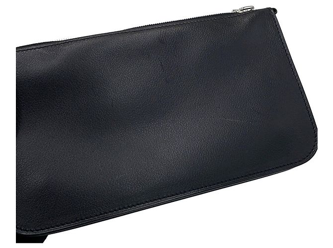 Hermès Hermes Schultertasche Zip Ango Chaine d'Ancre To Go Schwarz - Ansicht 6