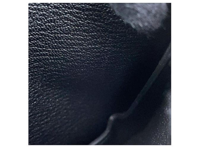 Hermès Hermes Schultertasche Zip Ango Chaine d'Ancre To Go Schwarz - Ansicht 9