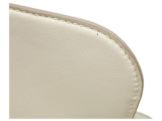 Hermès Hermes Mini Constance 3 Miroir Craie Schultertasche Weiß - Ansicht 10