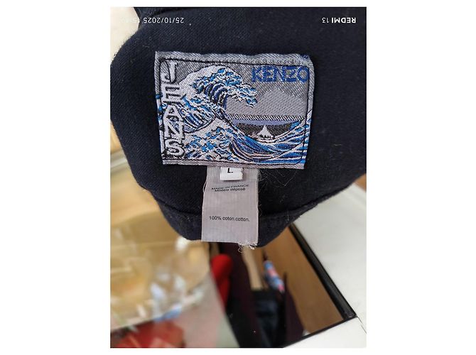 Chaqueta Kenzo de algodón con botones dorados Negro - vista 6