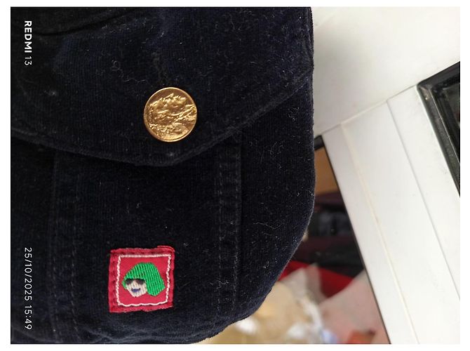 Chaqueta Kenzo de algodón con botones dorados Negro - vista 7