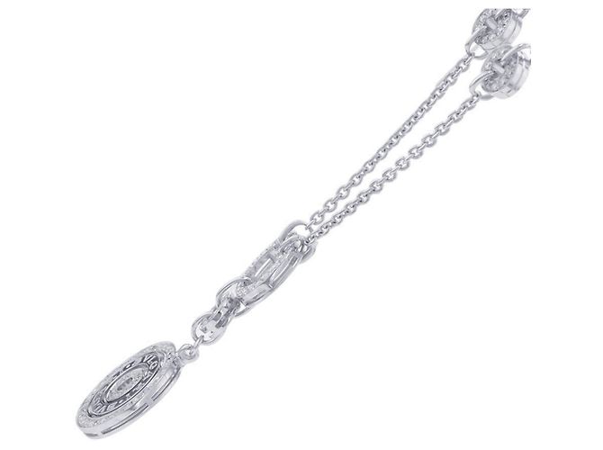 Bulgari Collana Bvlgari Astrale Cerchi in oro bianco D'oro - vista 2