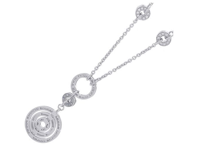 Bulgari Collana Bvlgari Astrale Cerchi in oro bianco D'oro - vista 3