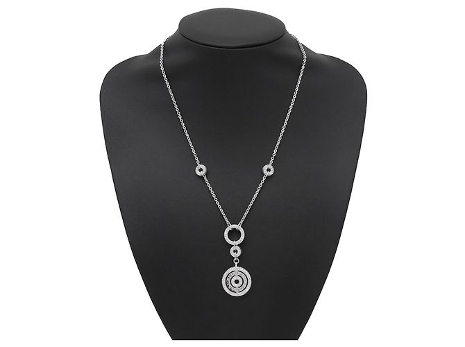 Bulgari Collana Bvlgari Astrale Cerchi in oro bianco D'oro - vista 4