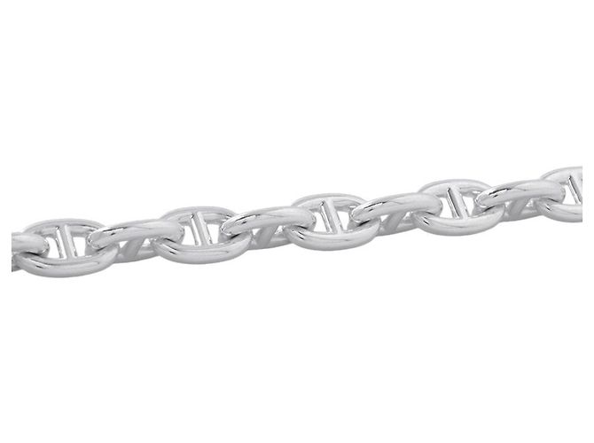 Hermès Pulsera Hermes Chaine d'Ancre MM Plata - vista 2