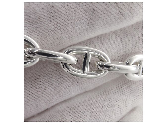 Hermès Pulsera Hermes Chaine d'Ancre MM Plata - vista 7