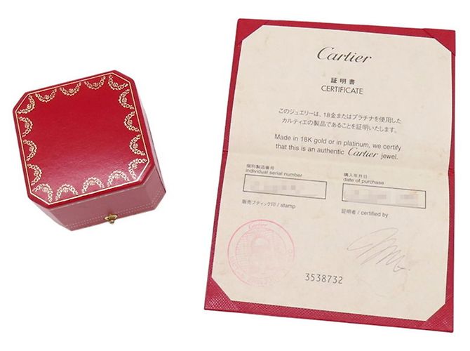 Anello Cartier Love Modello Classico in Oro Bianco D'oro - vista 8