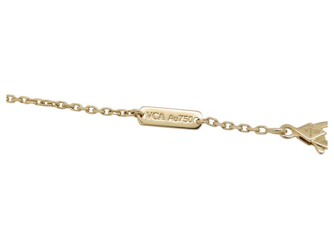 Colar Pendente Alhambra Van Cleef & Arpels Dourado - vista 10