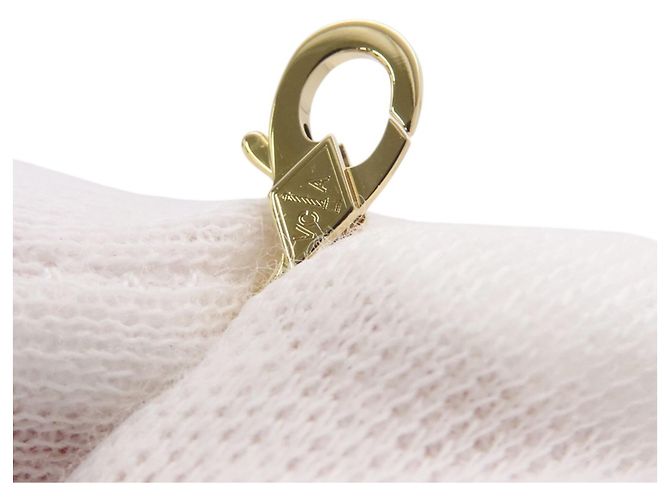 Van Cleef & Arpels Alhambra Halskette mit Malachit-Anhänger Golden - Ansicht 6