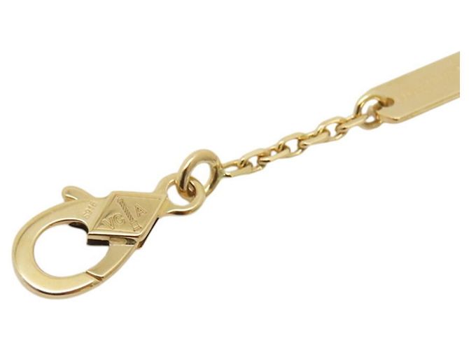 Van Cleef & Arpels Alhambra Halskette mit Malachit-Anhänger Golden - Ansicht 9