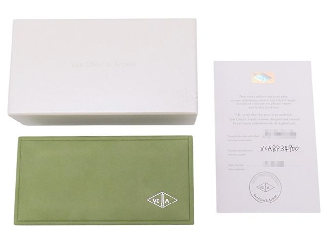 Pulsera Van Cleef & Arpels Alhambra Dorado - vista 11