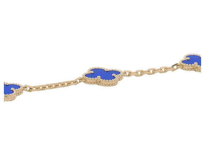 Pulsera Van Cleef & Arpels Alhambra Dorado - vista 2